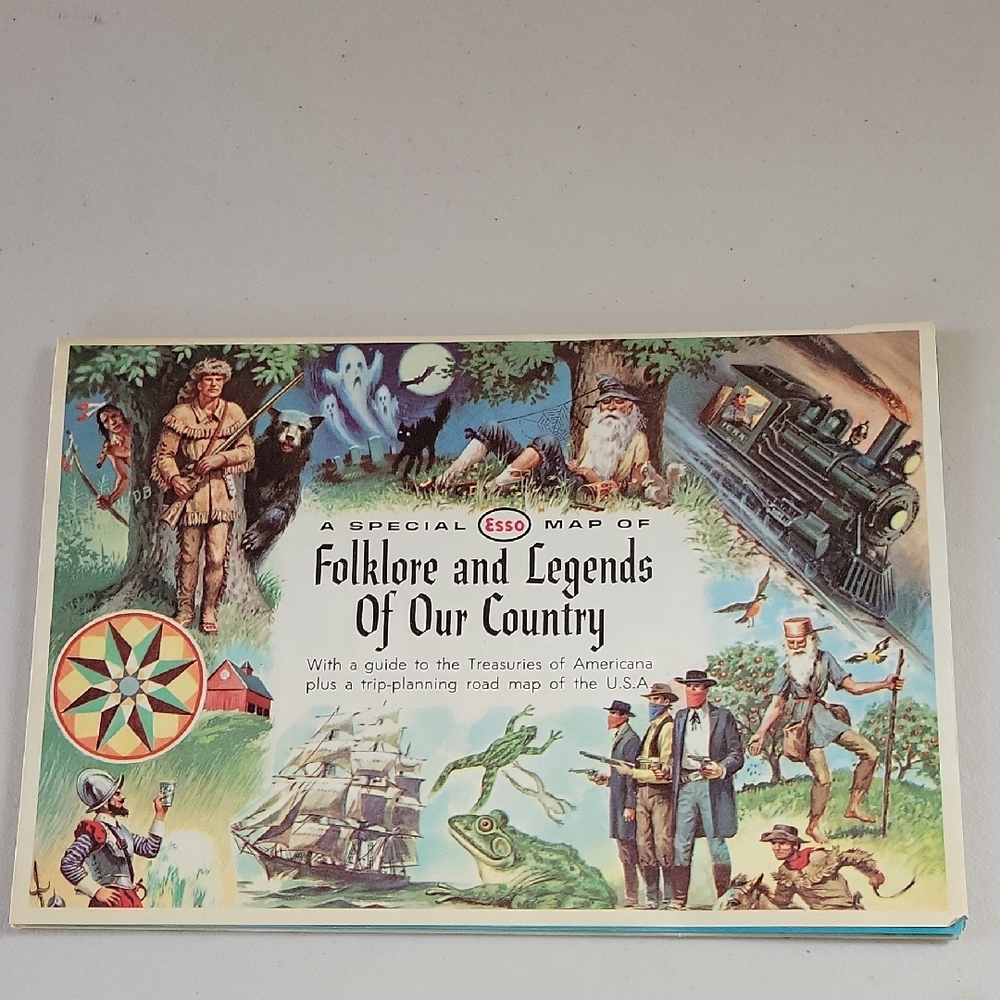 Esso Folklore and Legends Map